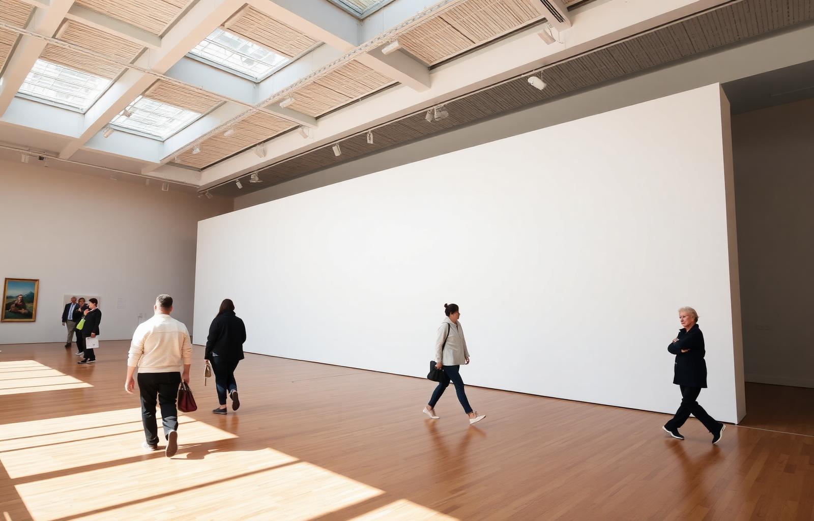 Light-filled studio gallery